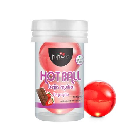 Hot Ball Beija Muito Dupla As Famosas Bolinhas Do Prazer Sensa O Shopee Brasil