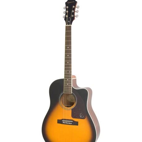 Guitarra Electroac Stica Epiphone Aj Sce Sunburst Palacio De La M Sica