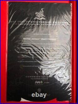 Hot Toys Michael Jackson Beat It Version Scale Action Figure Withbox Scale Action Figure