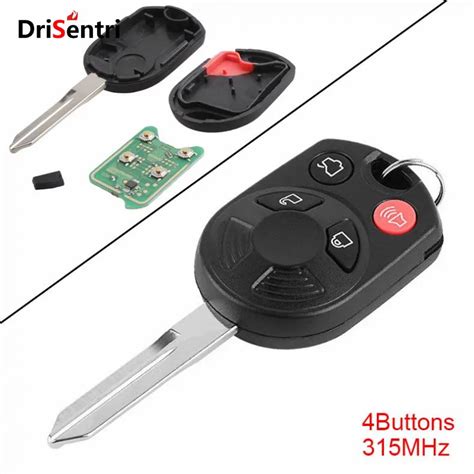 Mhz Buttons Keyless Uncut Flip Remote Key Fob Oucd Id