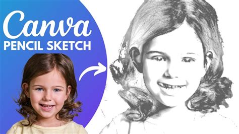 Turn Your Photo Into Sketch Easily In Canva Turn Picture Into Sketch