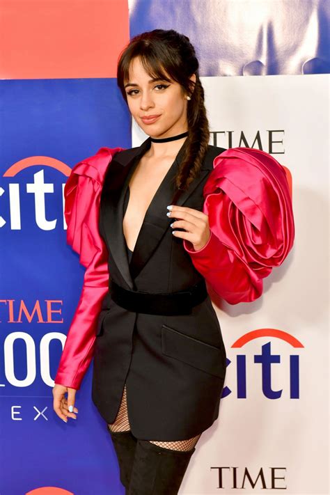 Camila Cabello Wears Sexy Black Boots At TIME 100 Next 2019 In New York Hot Celebs Home