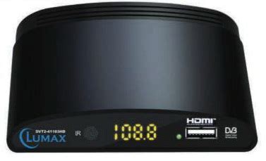 LUMAX DVT2-41103HD - цифровой эфирный приемник.
