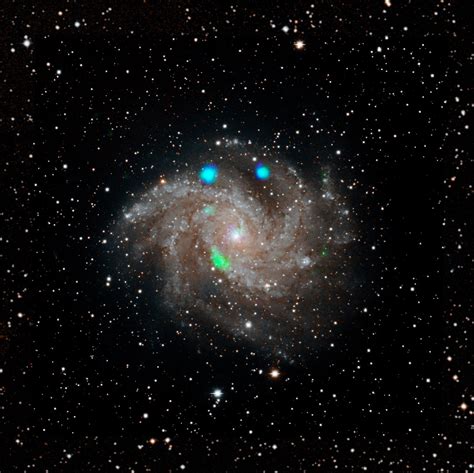 NASA Telescope Spots Mystery in Fireworks Galaxy