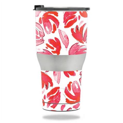 MightySkins RTTUM3017 Red Petals Skin For RTIC Tumbler 30 Oz 2017 Red