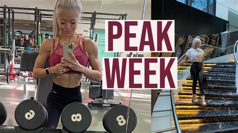 IFBB BIKINI PRO VLOGS PEAK WEEK BEGINS YouTube