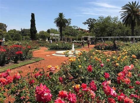 El Rosedal De Palermo En El Parque De Febrero