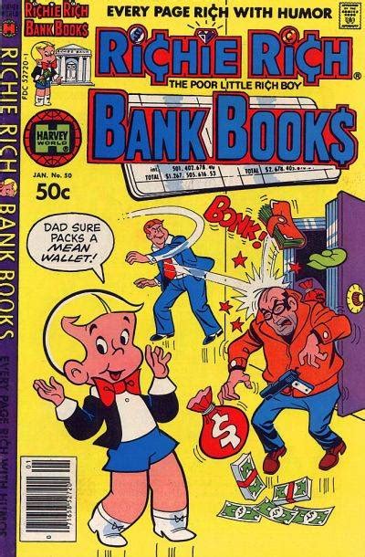 Richie Rich Bank Book Robbing The Robot Issue