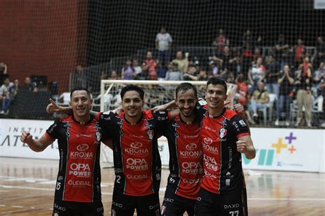 JEC Krona vence o Tubarão e está na final do Catarinense JEC FUTSAL