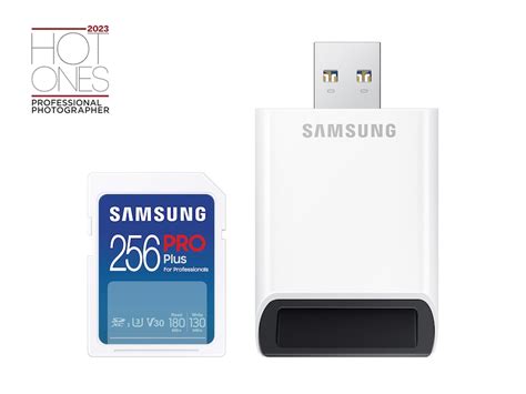 PRO Plus + Reader Full Size SDXC Card 256GB | Samsung US