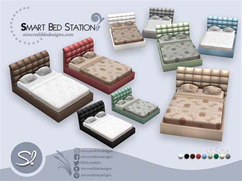 The Sims Resource Smart Bed Station Bed