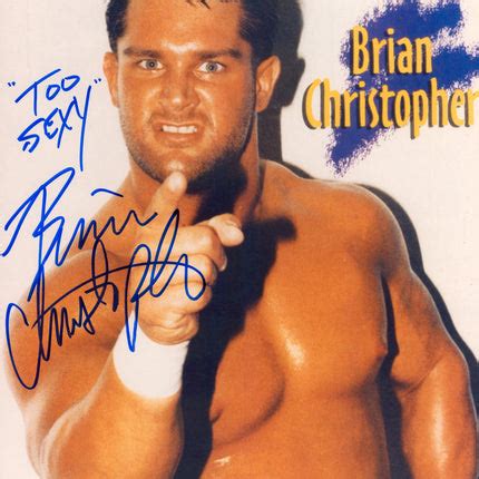 Brian Christopher signed 8x10 Photo – Signed By Superstars