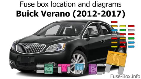 Fuse Box Location And Diagrams Buick Verano 2012 2017 Youtube