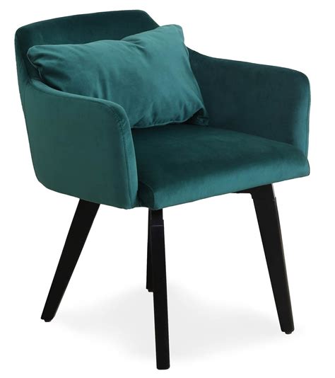 Chaise Velours Vert Gabby Lot De 2 LesTendances Fr