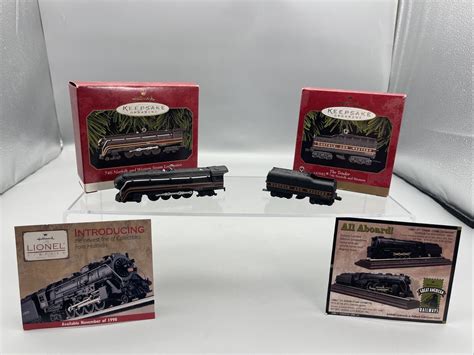 Hallmark Ornament Lionel 746 Norfolk And Western Steam Locomotive Tender Trains Ebay