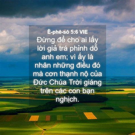 Ê phê sô 5 6 VIE Đừng để cho ai lấy lời giả trá