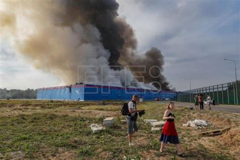 RUSIA INCENDIO Al Menos 11 Heridos En Un Aparatoso Incendio En Un