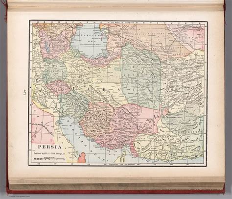 Old maps of Iran