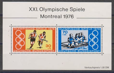 Allemagne Jeux Olympiques Yt BF11 Neuf De 1976 Cote 3