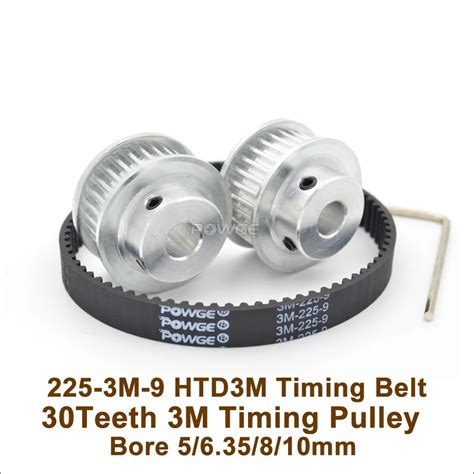 Powge Teeth M Timing Pulley Bore Mm M Timing Belt