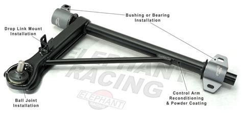 Elephant Racing Control Arm Services For Porsche