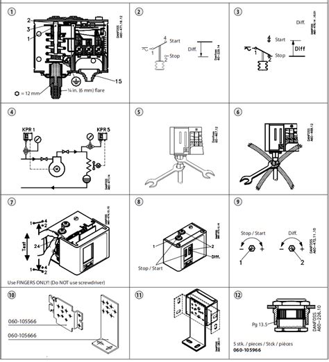 Danfoss Kpr Pressure Switch Installation Guide