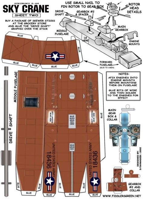 Papercraft Uh 1 Huey 3 5 Artofit