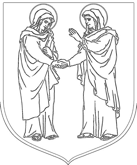 Coloring Pages Of The Miraculous Medal