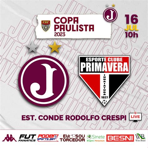 Clube Atlético JuventusINGRESSOS 3ª RODADA COPA PAULISTA 2023