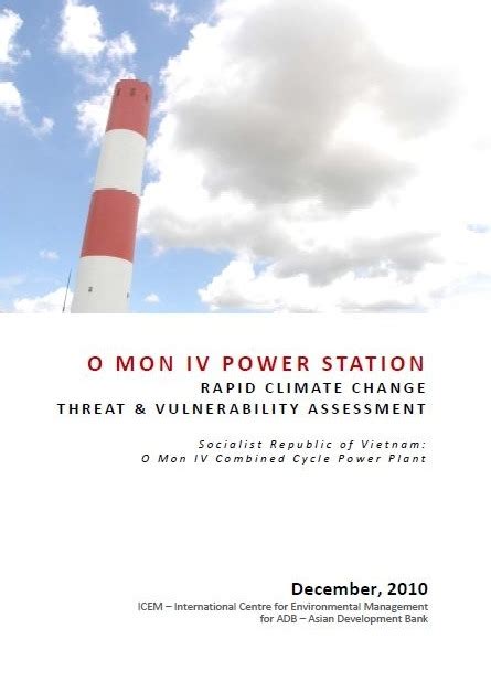 O Mon Iv Power Station Rapid Climate Change And Vulnerability