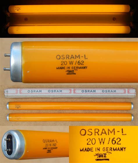 Lighting Gallery Net Fluorescent Tubes OSRAM L 20W 62 Yellow Made