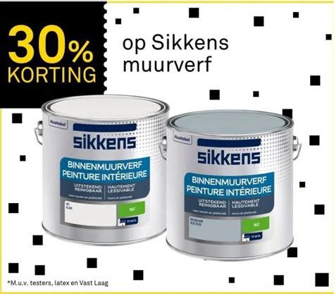 Sikkens Muurverf Aanbieding Bij Karwei