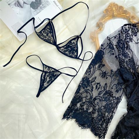 HỎA TỐC 1H CHE TÊN SẢN PHẨM BK066 Set bộ bikini ren 2 mảnh lọt khe sexy quyến rũ Kelly