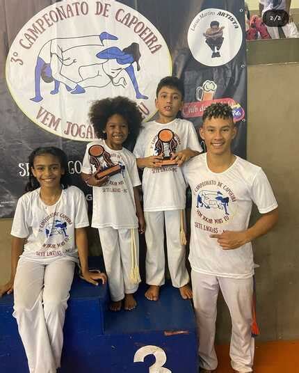 Jovens de Divinópolis são destaques em campeonato estadual de capoeira