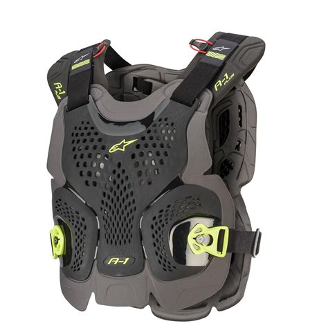 Alpinestars Chest Protector A Plus Black Anthracite Yellow Fluo