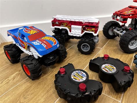 Монстер тракс hot wheels 1 24 дистанц керуванні пульті трюкова lego 420 грн Машинки Львів на Olx