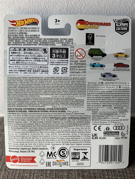 Hot Wheels Premium Car Culture Deutschland Design Porsche 911 GT3 RS 2011 HCJ94 Hobbies