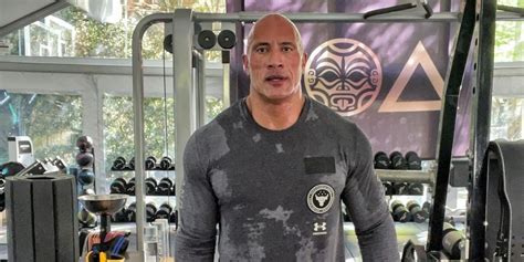 Dwayne Johnson Shows Off His Black Adam Physique In Workout Photo