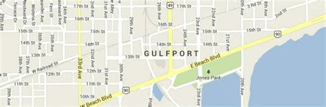 Gulfport Ms Map Gulfport Mapquest - hishamsamawi