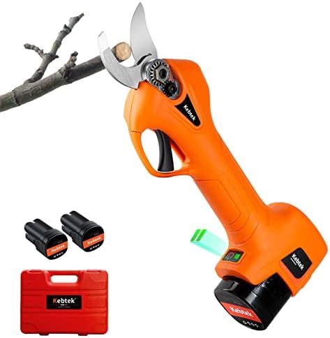 Kebtek Electric Secateurs 16 8V Cordless Pruning Shears Battery Powered