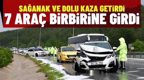 Ankara Samsun Yolunda Zincirleme Kaza