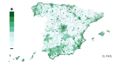 Población de España: Menos de un kilómetro cuadrado para 43.000 vecinos ...