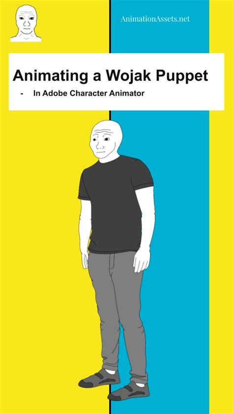 Animating A Wojak Puppet In Adobe Character Animator Animation Assets