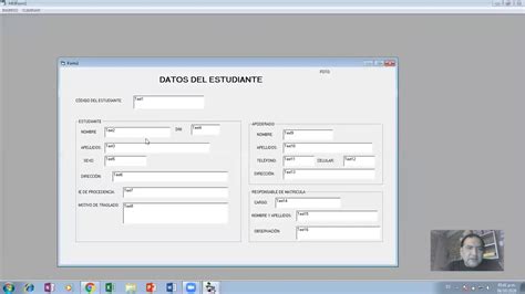 Dise O De Formulario De Ingreso En Visual Basic Youtube