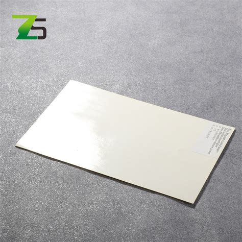 Self Adhesive Cast Coated Paper With Water Based Adhesive And White