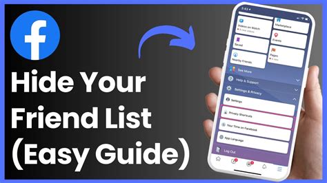 How To Private Friend List On Facebook Youtube