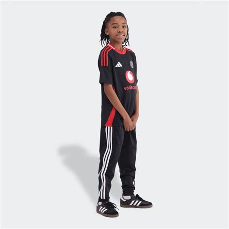 Clothing Orlando Pirates Home Jersey 24 25 Youths Black Adidas