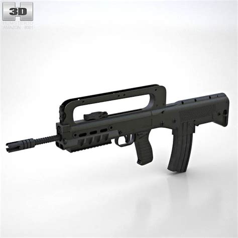 HS VHS Assault Rifle 3D Model Download Weapon On, 45% OFF