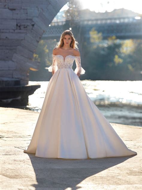 Abito Da Sposa Modello Unity Nicole Giardino Della Sposa