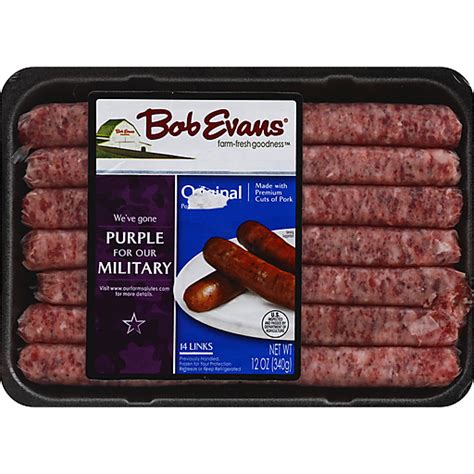 Bob Evans® Original Pork Sausage Links 12 oz. Tray | Sausage | St. Mary ...